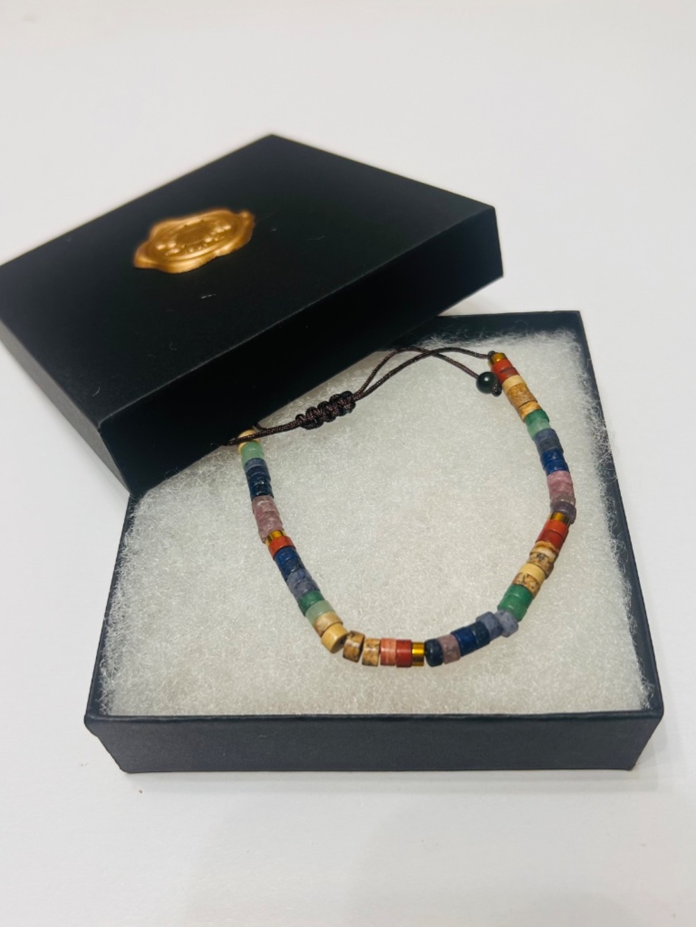 7 Chakra Stone Bracelet | Adjustable | Natural Gemstones | Gift Ready